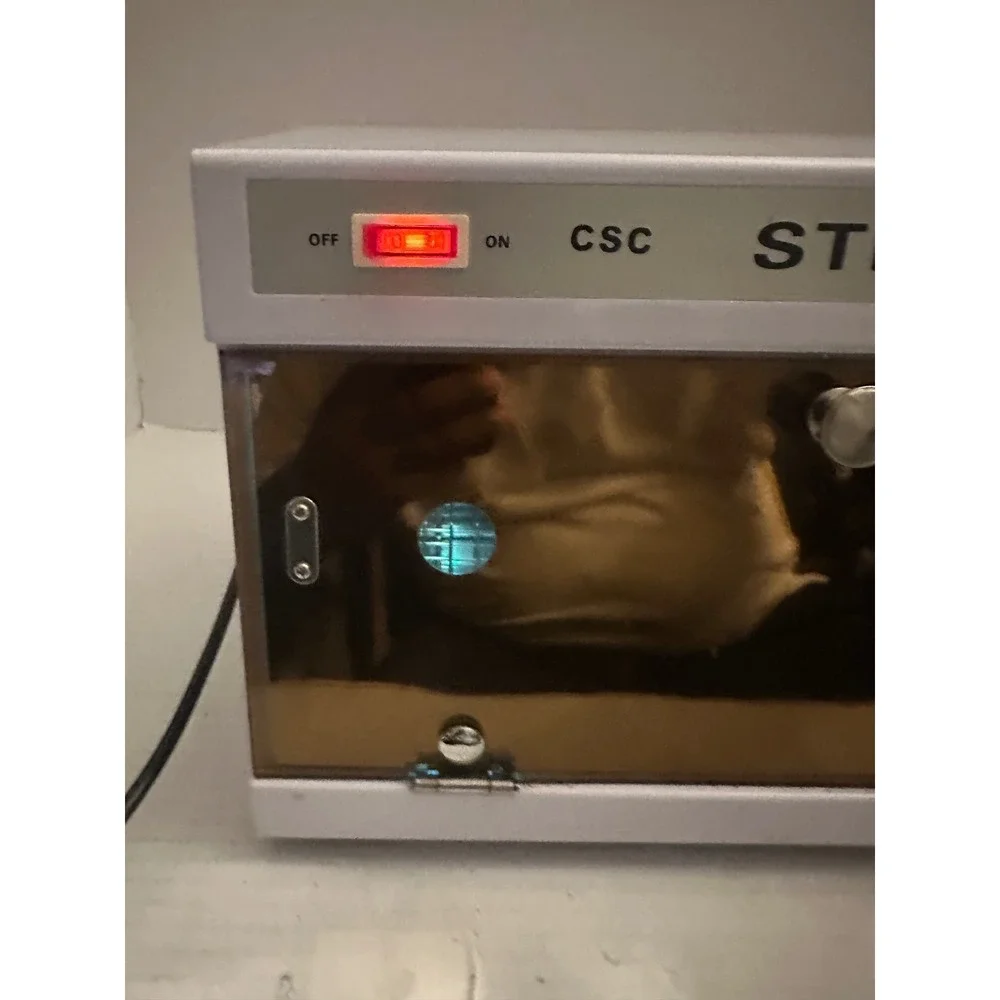 CSC UV Sterilizer Cabinet Professional Salon Tool Sanitizer White 10W 120V‎